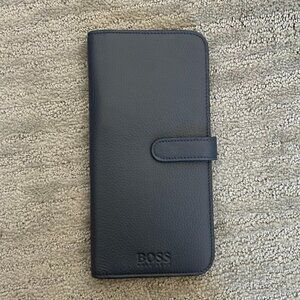 BOSS long travel wallet/holder
